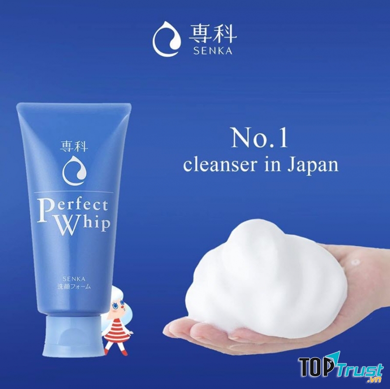 Sữa rửa mặt Senka Perfect Whip