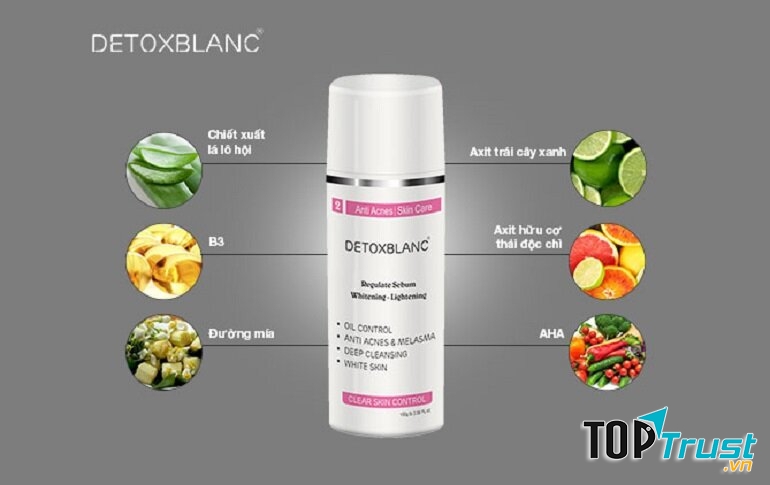 Sữa rửa mặt Detox BlanC