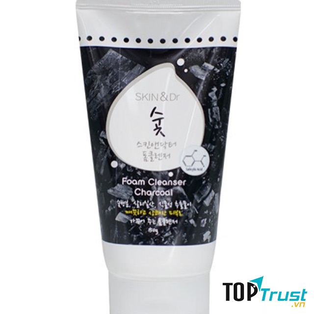 Sữa rửa mặt than hoạt tính Skin&Dr