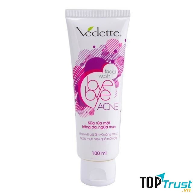 Sữa rửa mặt Vedet Bye Bye Acne.