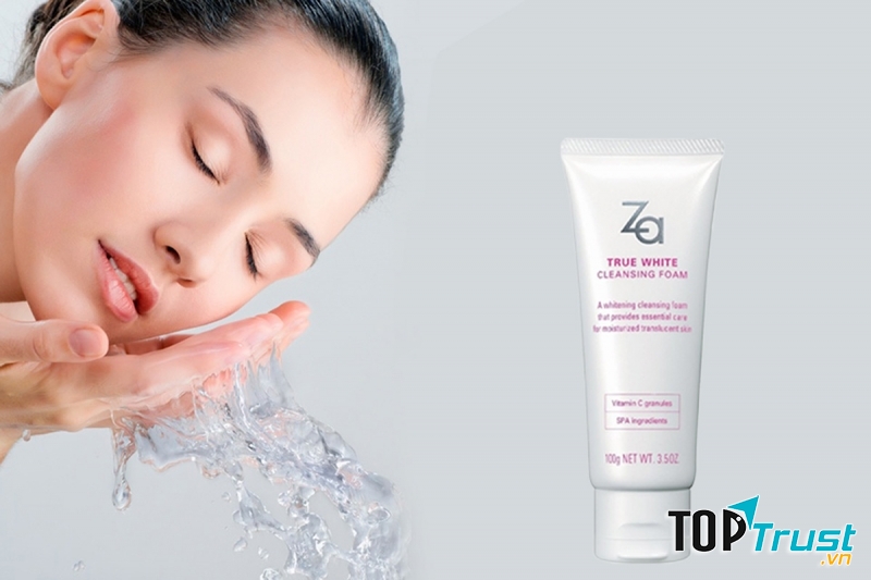 Hãy để sữa rửa mặt Za True White ExCleansing Foam thấu hiểu làn da của bạn.