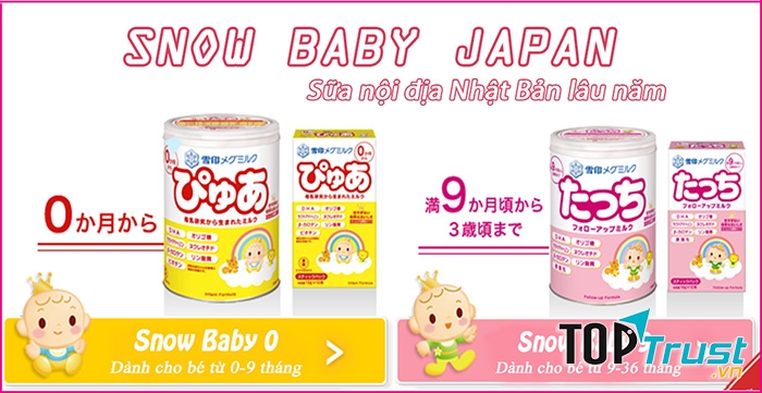 Sữa Snow Baby Nhật