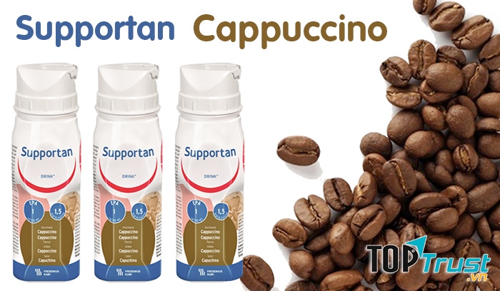 Mùi vị Cappucino hương cà phê thơm ngon dễ uống cho bệnh nhân ung thư
