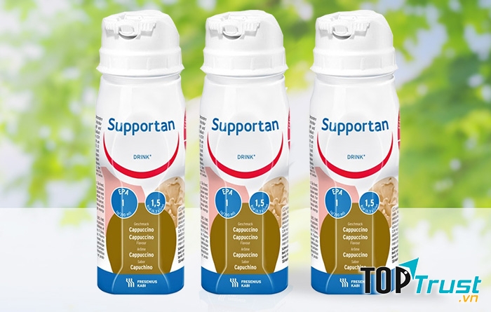﻿Sữa Supportan Drink Cappuccino 200ml cho Bệnh Nhân Ung Thư