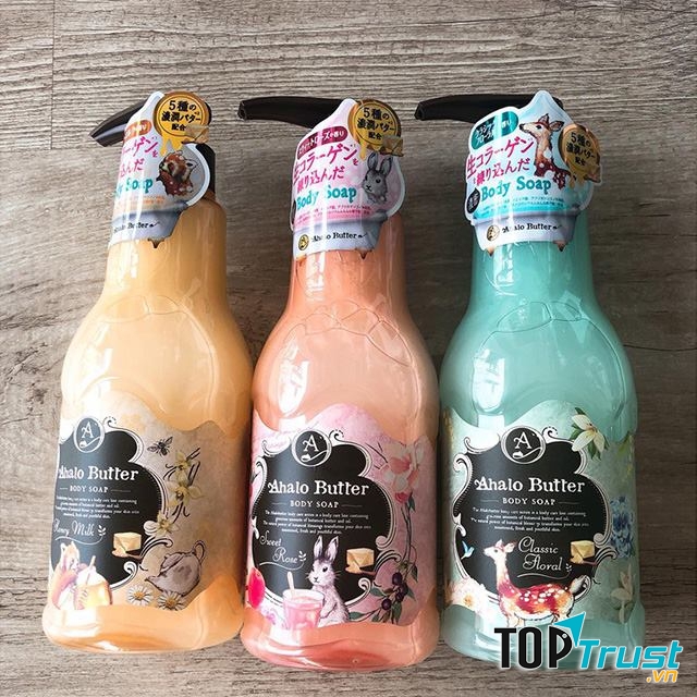 Sữa tắm Ahalo Butter Body Soap (Classic Floral)