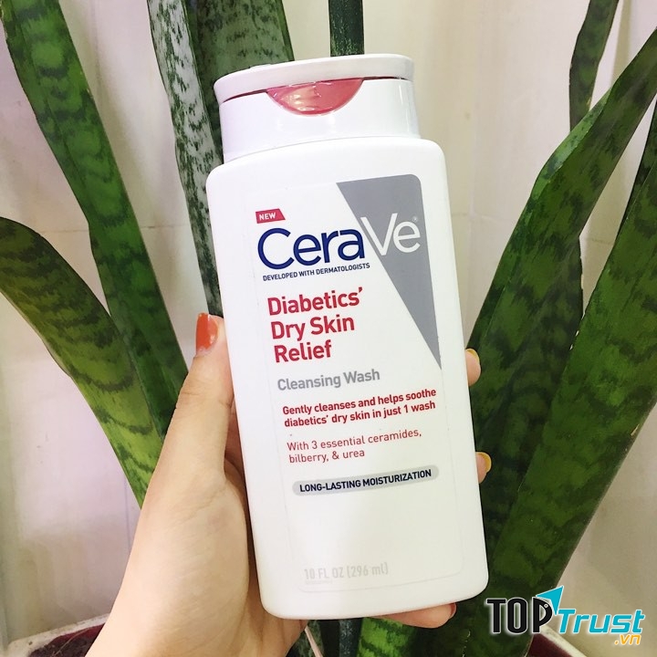 Sữa Tắm CeraVe Diabetics' Dry Skin Relief