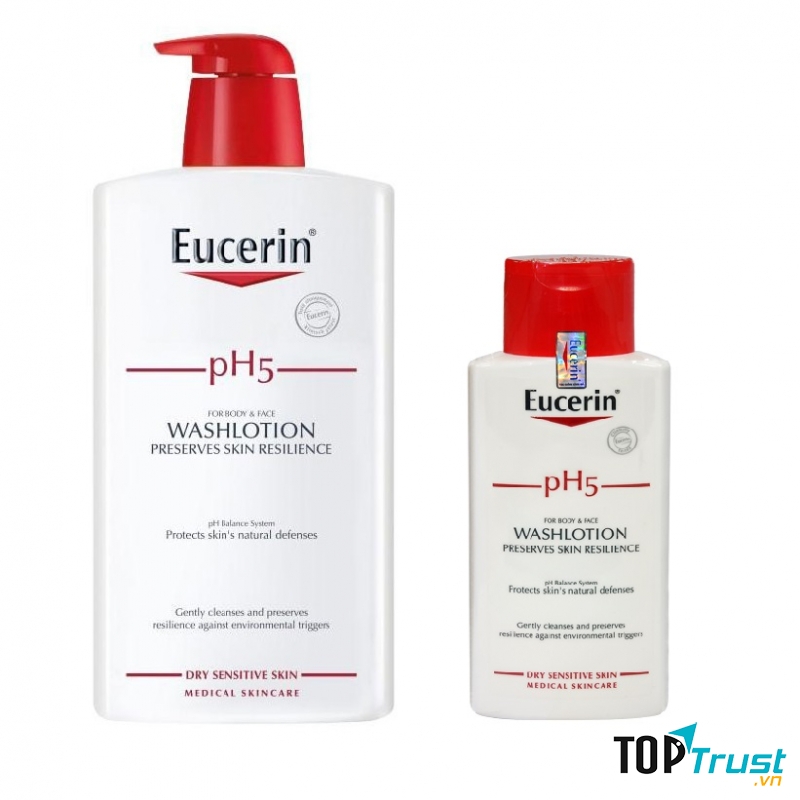 Sữa Tắm Cho Da Nhạy Cảm Eucerin Ph5 Wash Lotion