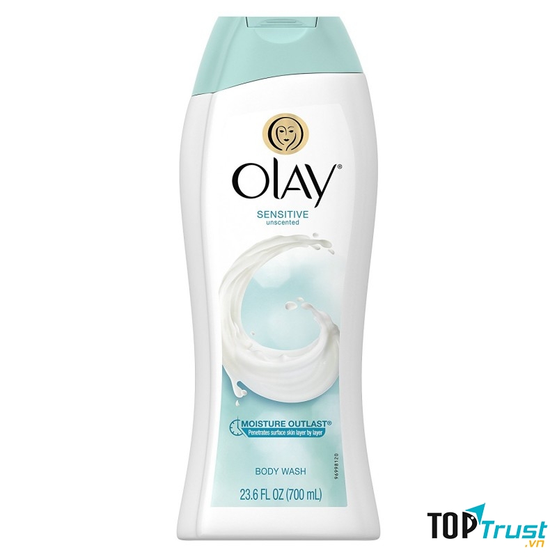 Sữa tắm dành cho da nhạy cảm Olay Sensitive Unscented