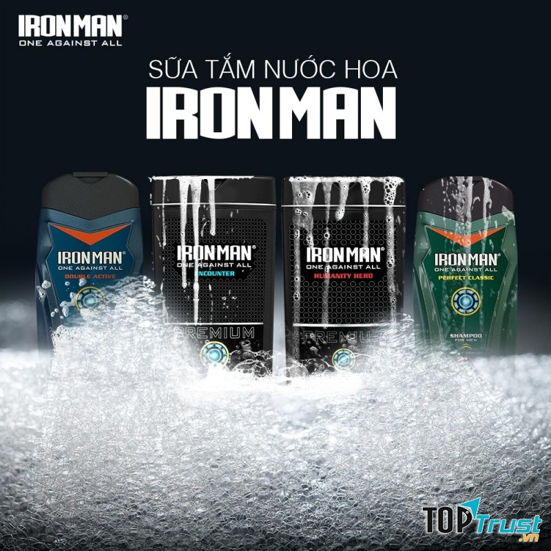 Sữa Tắm Cho Nam Ironman
