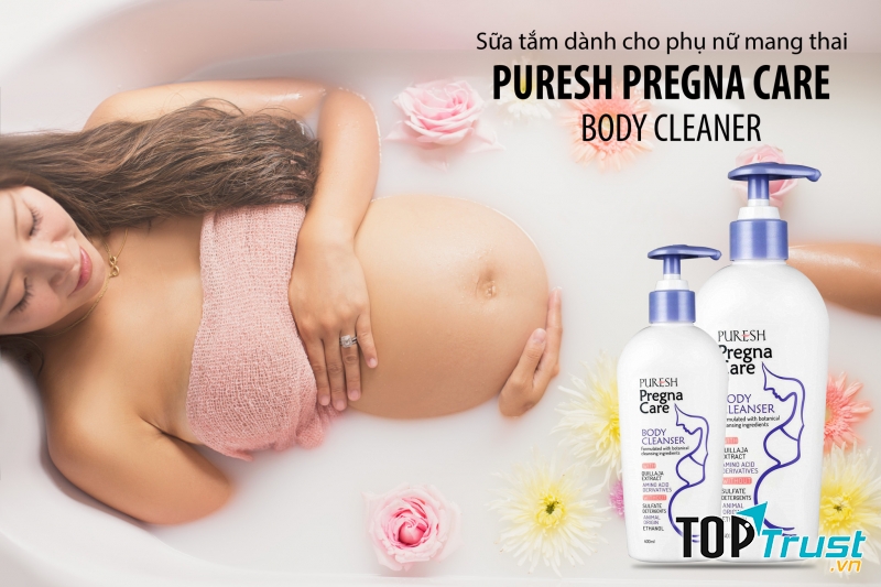 Sản phẩm sữa tắm PREGNA CARE được tập đoàn Daeduck Lab phát triển trên ngồn gốc thiên nhiên phù hợp cho phụ nữ trong giai đoạn mang thai.