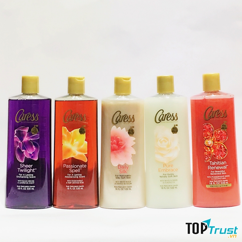 Sữa tắm dưỡng da hương hoa Caress