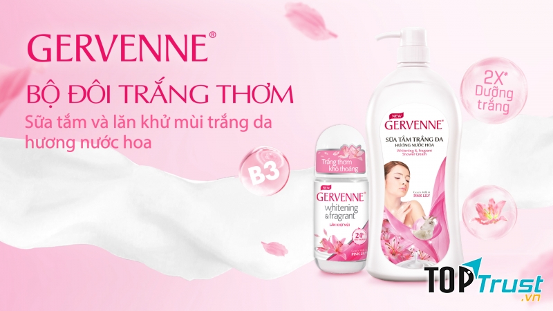 Sữa tắm Gervenne