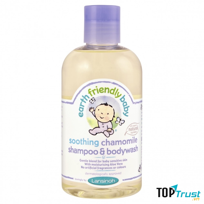Sữa tắm gội Earth Friendly Baby organic hữu cơ