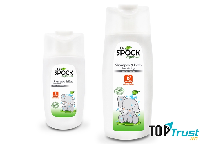 Sữa tắm gội hữu cơ Dr.Spock Organics