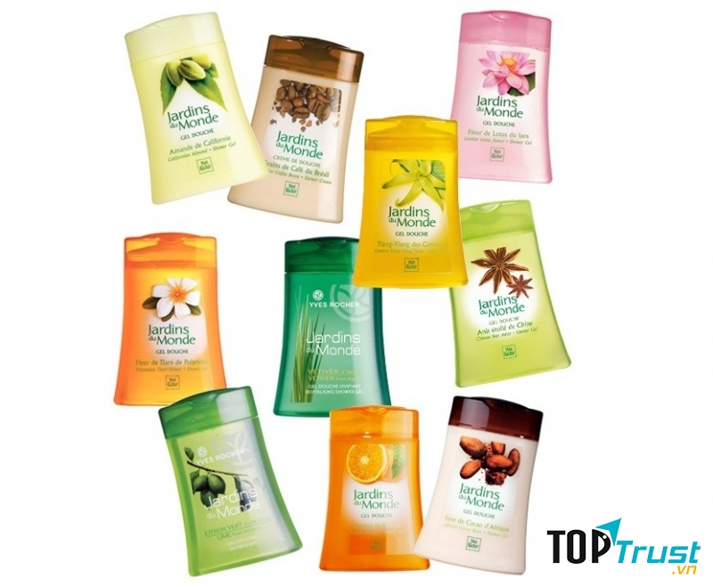 Sữa tắm Jardin Du Monde của Yves Rocher