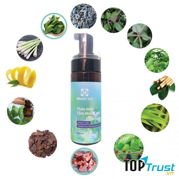 Sữa tắm khô Thảo mộc Momcare