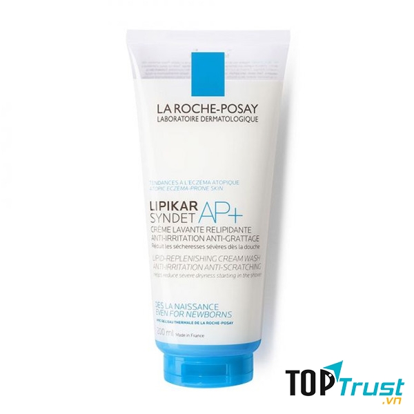 Sữa tắm dành cho da khô, nhạy cảm,da bị kích ứng, mẩn đỏ & ngứa Lipikar Syndet La Roche-Posay