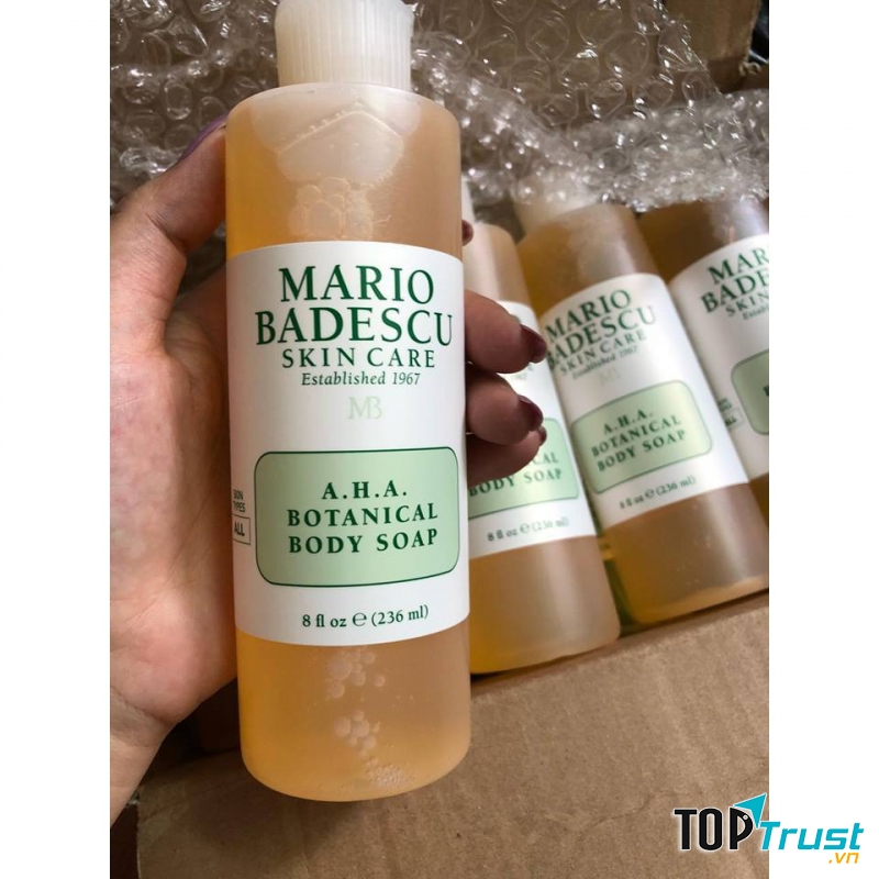 Sữa tắm Mario Badescu A.H.A Botanical Body Soap