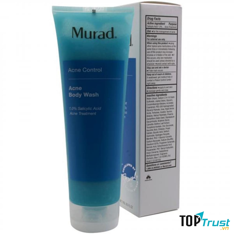 Sữa Tắm Tẩy Da Chết Trị Mụn Toàn Thân Murad Acne Body Wash