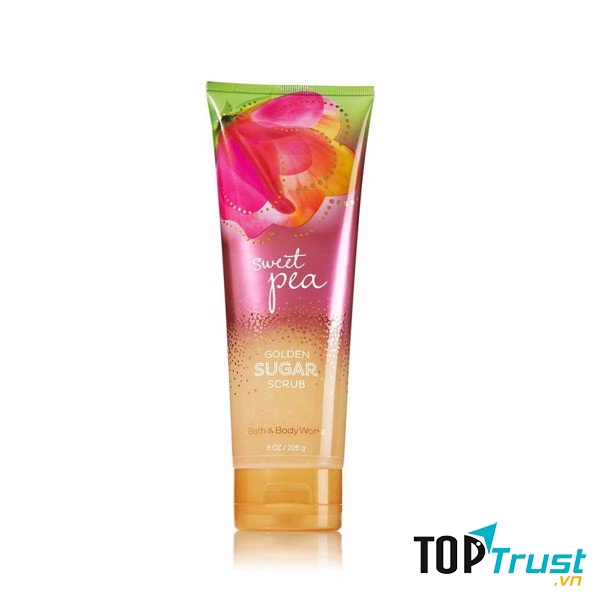 Sữa tắm tẩy tế bào chết Bath & Body Works Scrub Sweet Pea