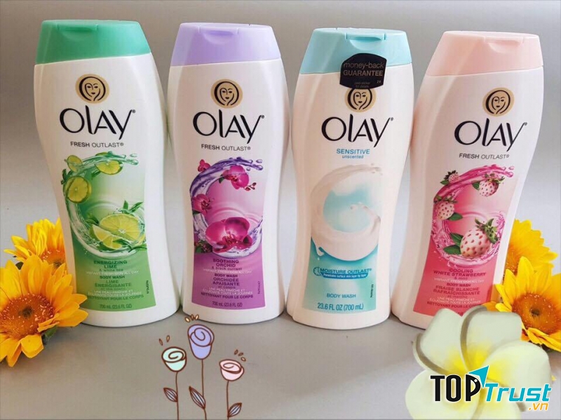 Sữa tắm Olay Daily Exfoliating