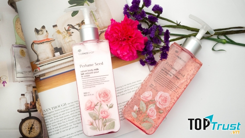 Sữa tắm Hàn Quốc cao cấp tốt nhất hiện nay - The Face Shop Perfume Seed Capsule Body Wash