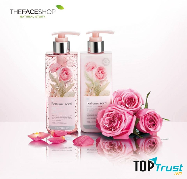 Sữa tắm The Face Shop Perfume Seed White Peony Body Gel Douche