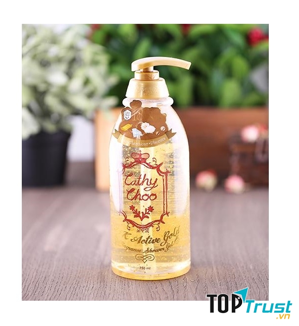 Sữa tắm trắng Cathy Choo 24k Active Gold