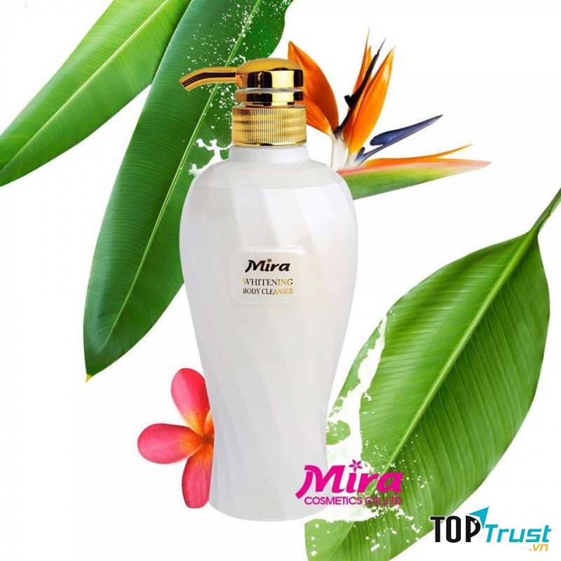 Sữa tắm trắng da MIRA WHITENING BODY CLEANSER