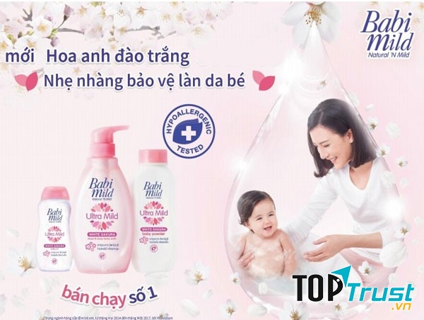 Sữa tắm trẻ em Babi Mild