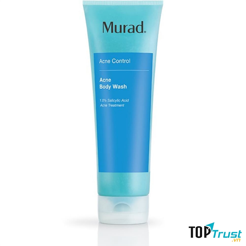 Sữa tắm tẩy da chết, giảm mụn cơ thể Murad Acne Body Wash