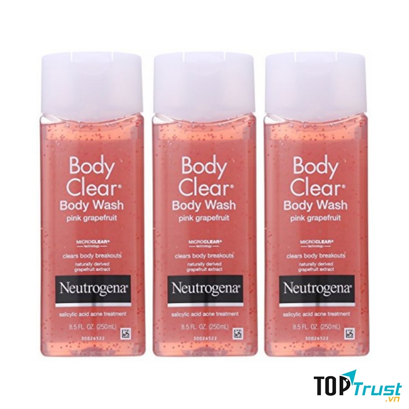 Sữa tắm trị mụn ở lưng Neutrogena Body Clear