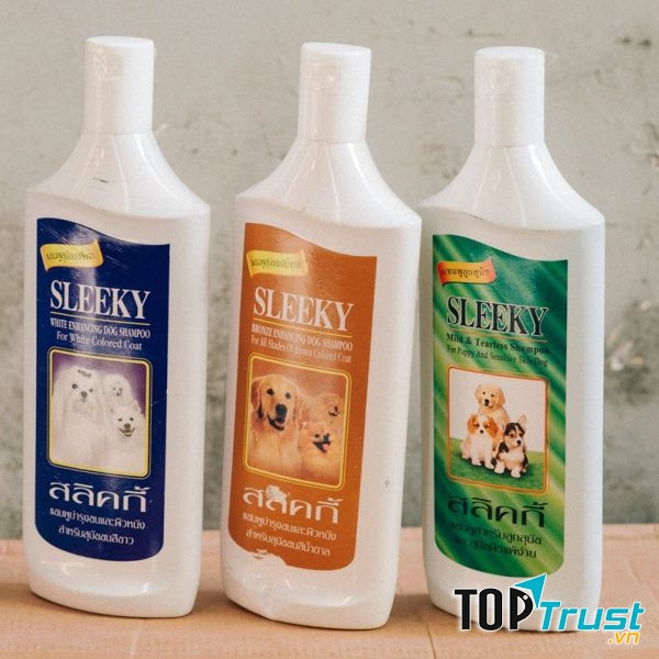 sữa tắm trị ve rận cho chó Sleeky
