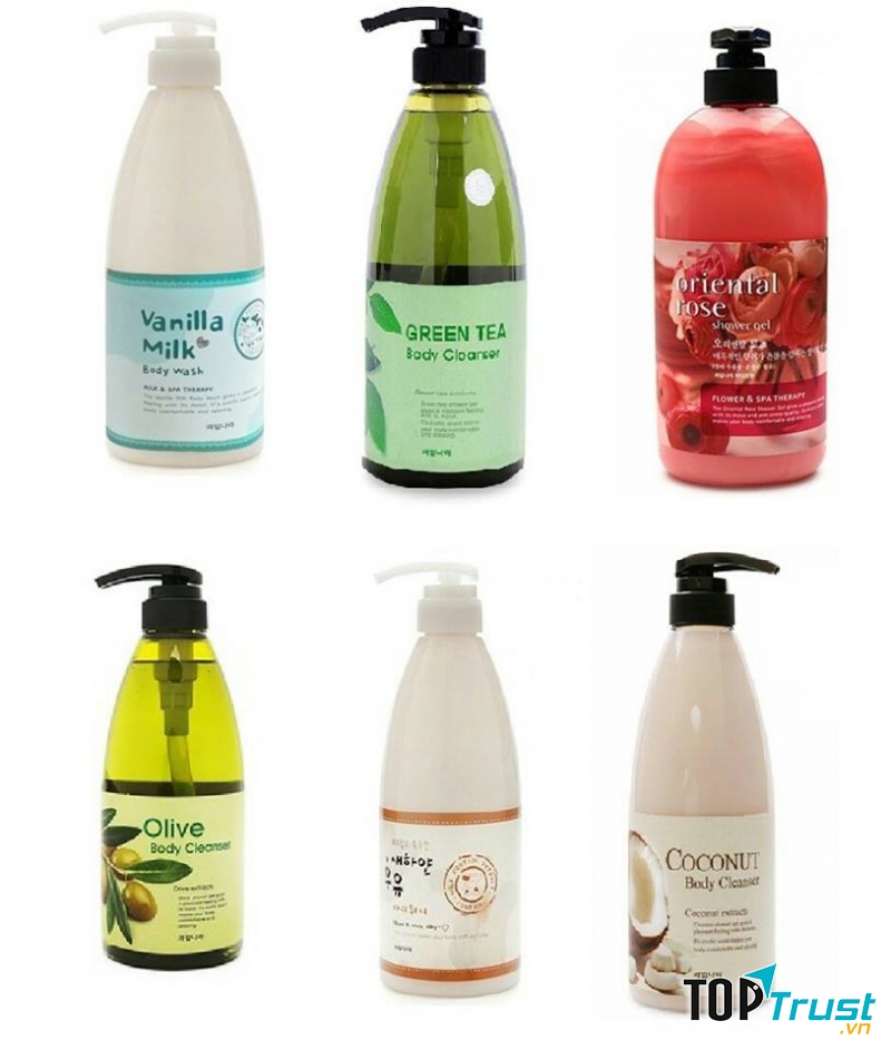 Sữa tắm Welcos White Milk Body Wash