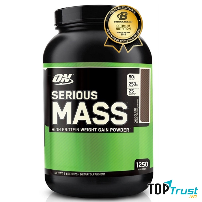 Sữa tăng cân Serious Mass 3LBS