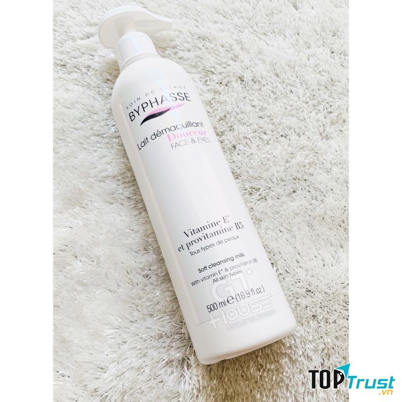 Sữa tẩy trang Byphasse Soft Cleansing Milk