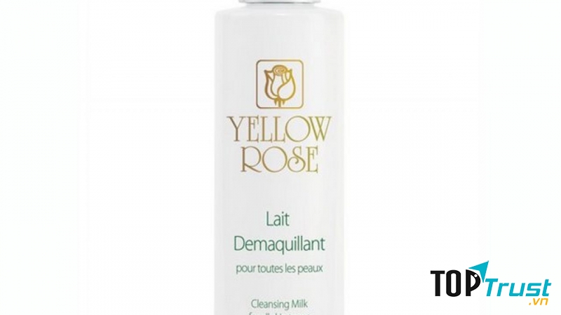 Sữa tẩy trang dưỡng ẩm da Yellow Rose Golden Line Lait Demaquillant