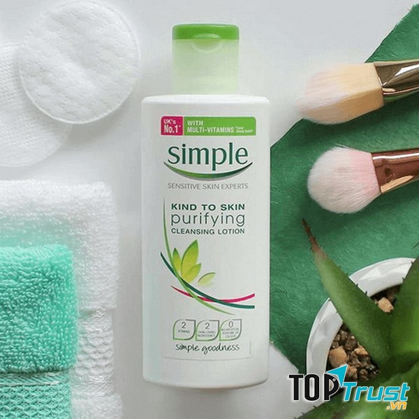 Sữa tẩy trang Simple Kind To Skin Purifying Cleansing Lotion