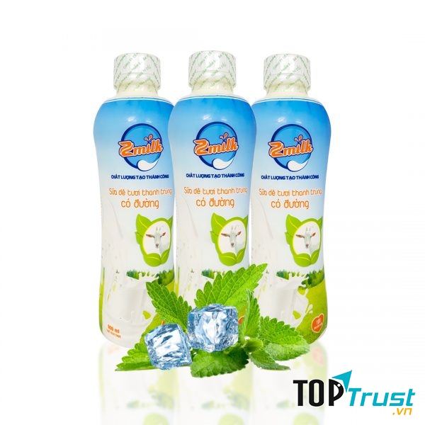 Sữa dê tươi thanh trùng có đường Ba Vì (chai 900ml)