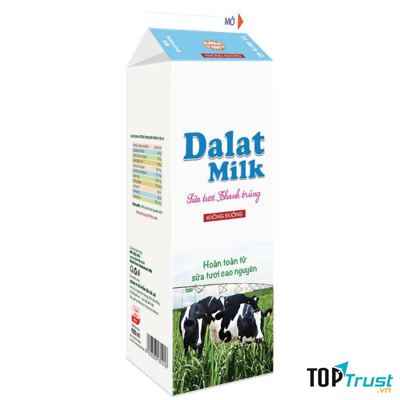 Sữa tươi thanh trùng Dalatmilk