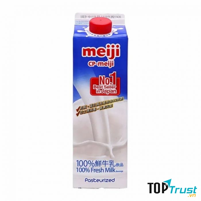 Sữa tươi thanh trùng cao cấp Meiji