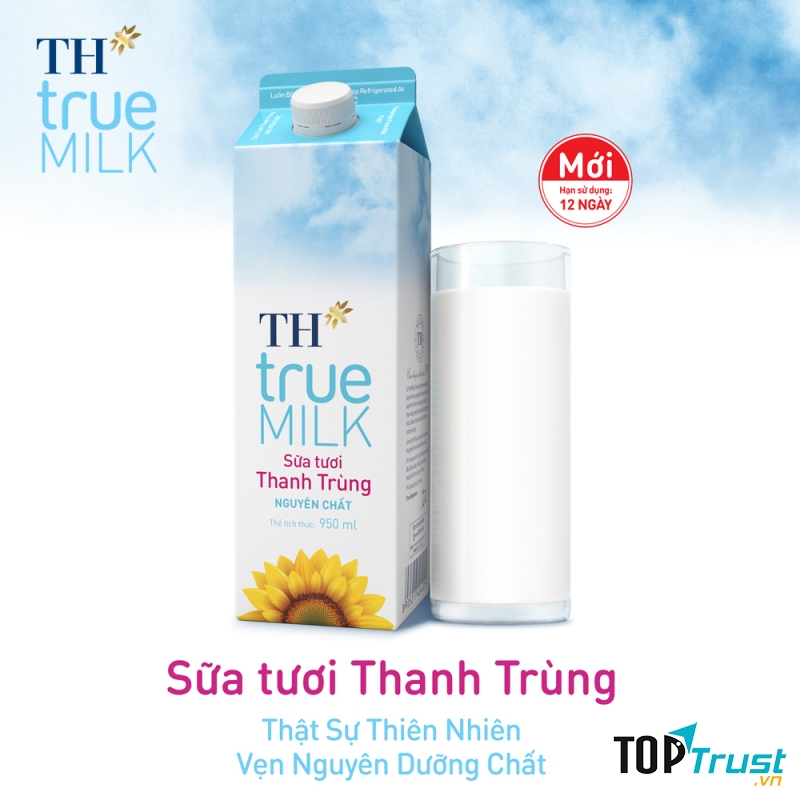 Sữa tươi thanh trùng TH true MILK