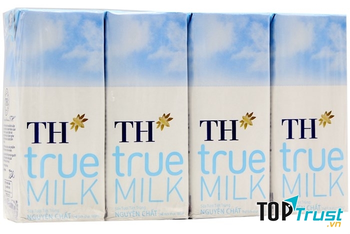 Sữa tươi nguyên chất đóng hộp TH true Milk