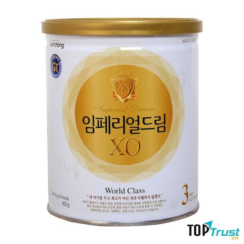 XO là hiệu sữa thuộc công ty Namyang, Hàn Quốc.