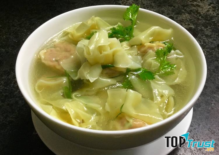 Thay vì ăn cơm bạn có thể  “đổi gió” bằng những bát sủi cảo tại A Chảy,