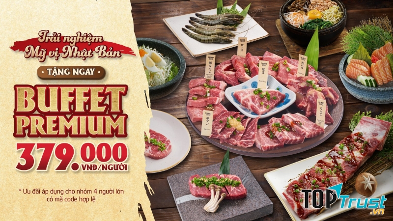 Buffet Nhật cùng Sumo BBQ
