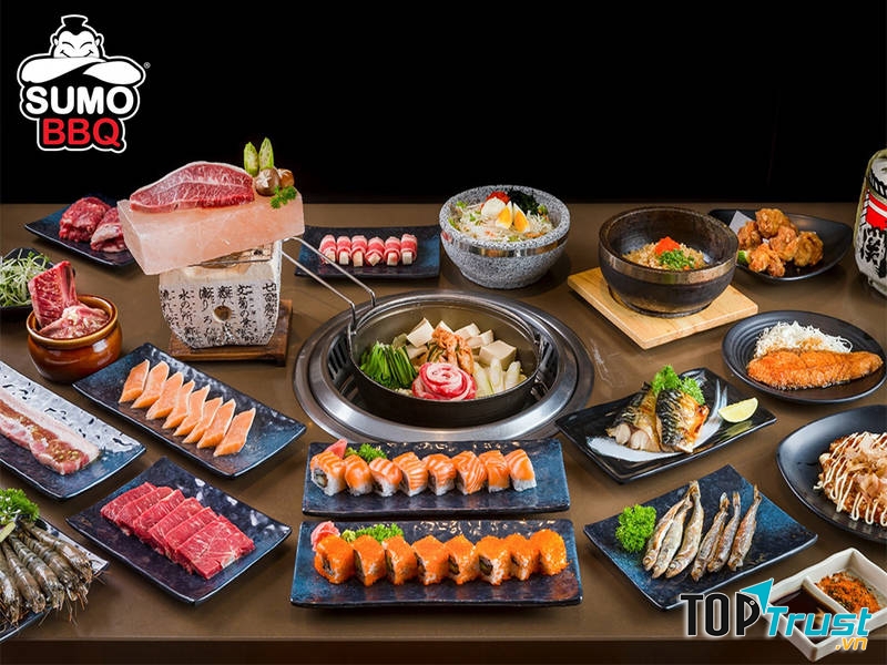 Buffet cùng Sumo BBQ