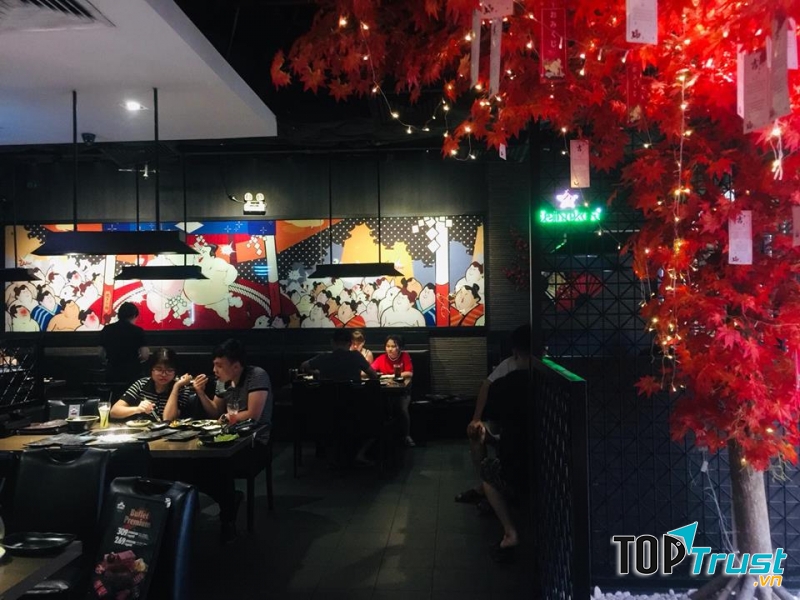 Không gian quán SUMO BBQ Vincom Biên Hòa