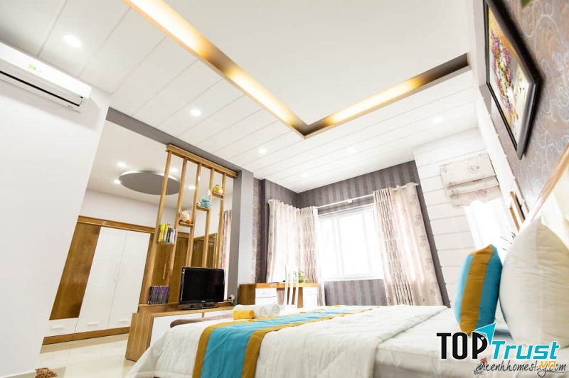 Không gian phòng ngủ sang trọng