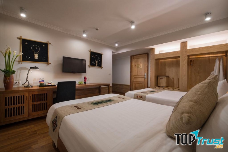 Không gian khách sạn Sunny Moutain Hotel làm hài lòng mọi du khách đến nghỉ ngơi tại đây.